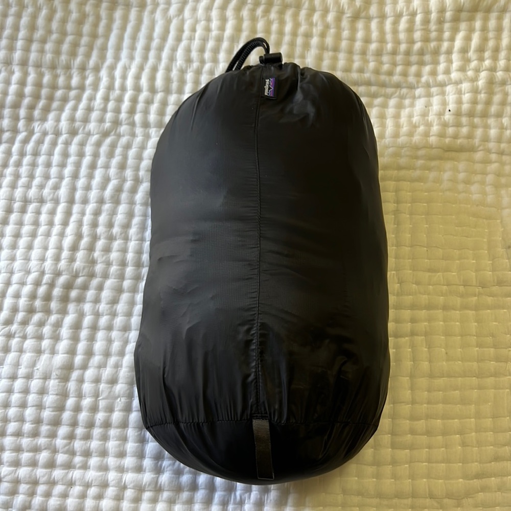 Patagonia Macro Puff Jacket, Men's Large, Black (with stuff sack)